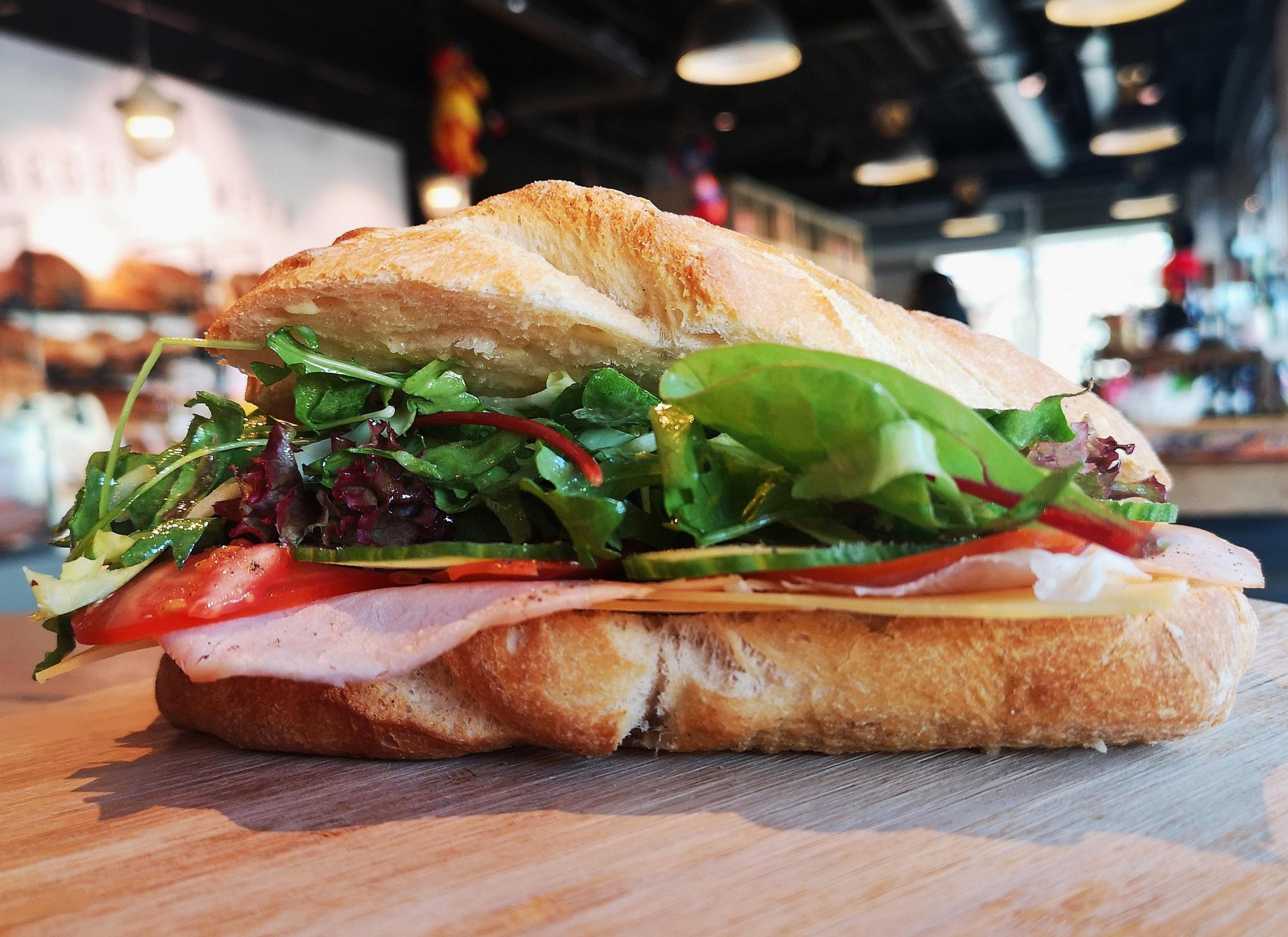 Broodje ham/kaas gezond